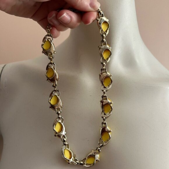 BOGOFF vintage Yellow gold Women's Necklace 🎁 - Picture 5 of 6